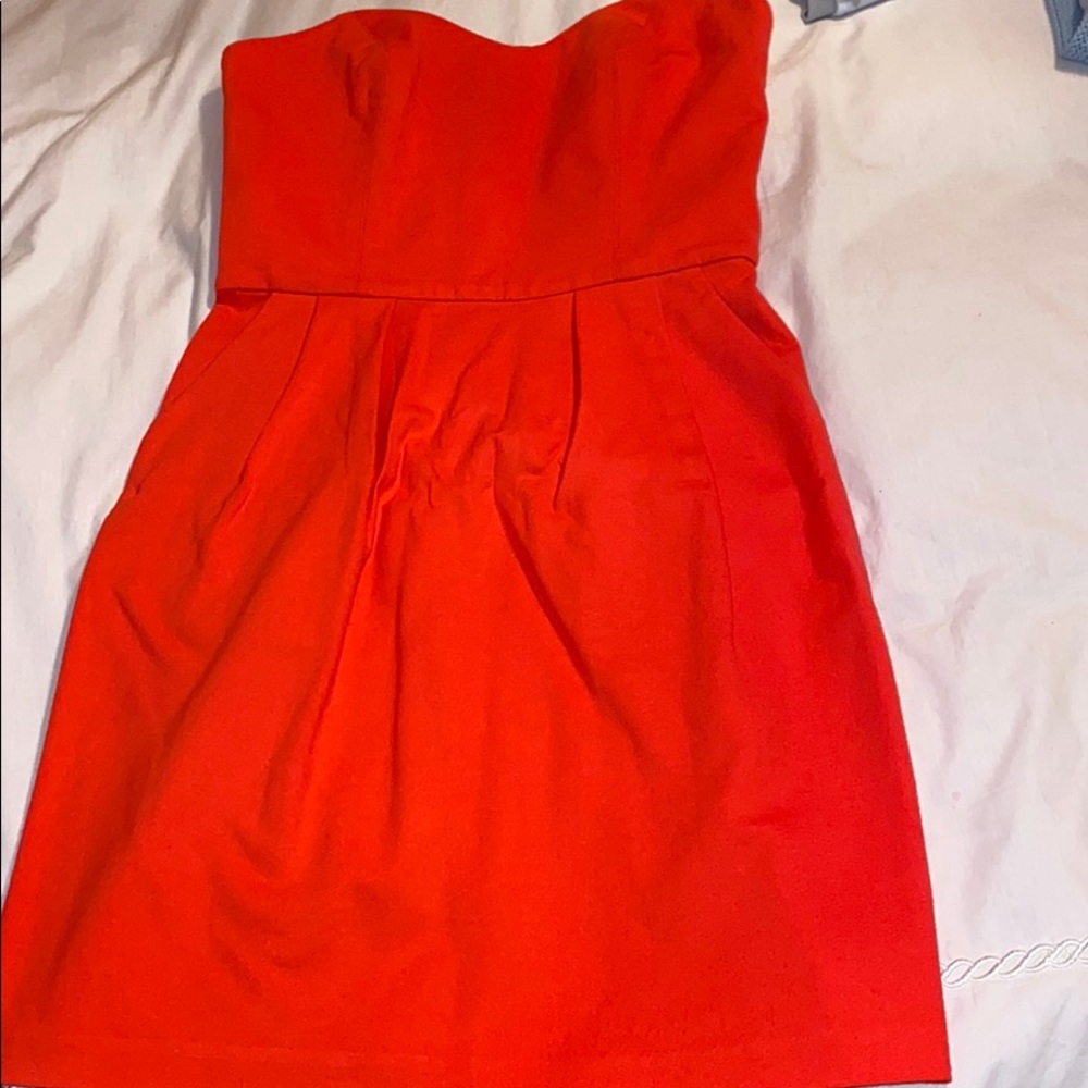 Amanda Uprichard Strapless Dress